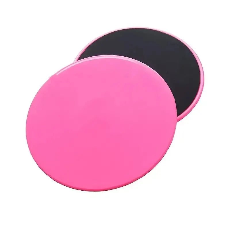2Pcs Yoga Sliding Sliding Discs, Fitness Foot Sliding Pads, Workout Equipment For Abdominal Core Training, Body Shaping - PHG Sante.com